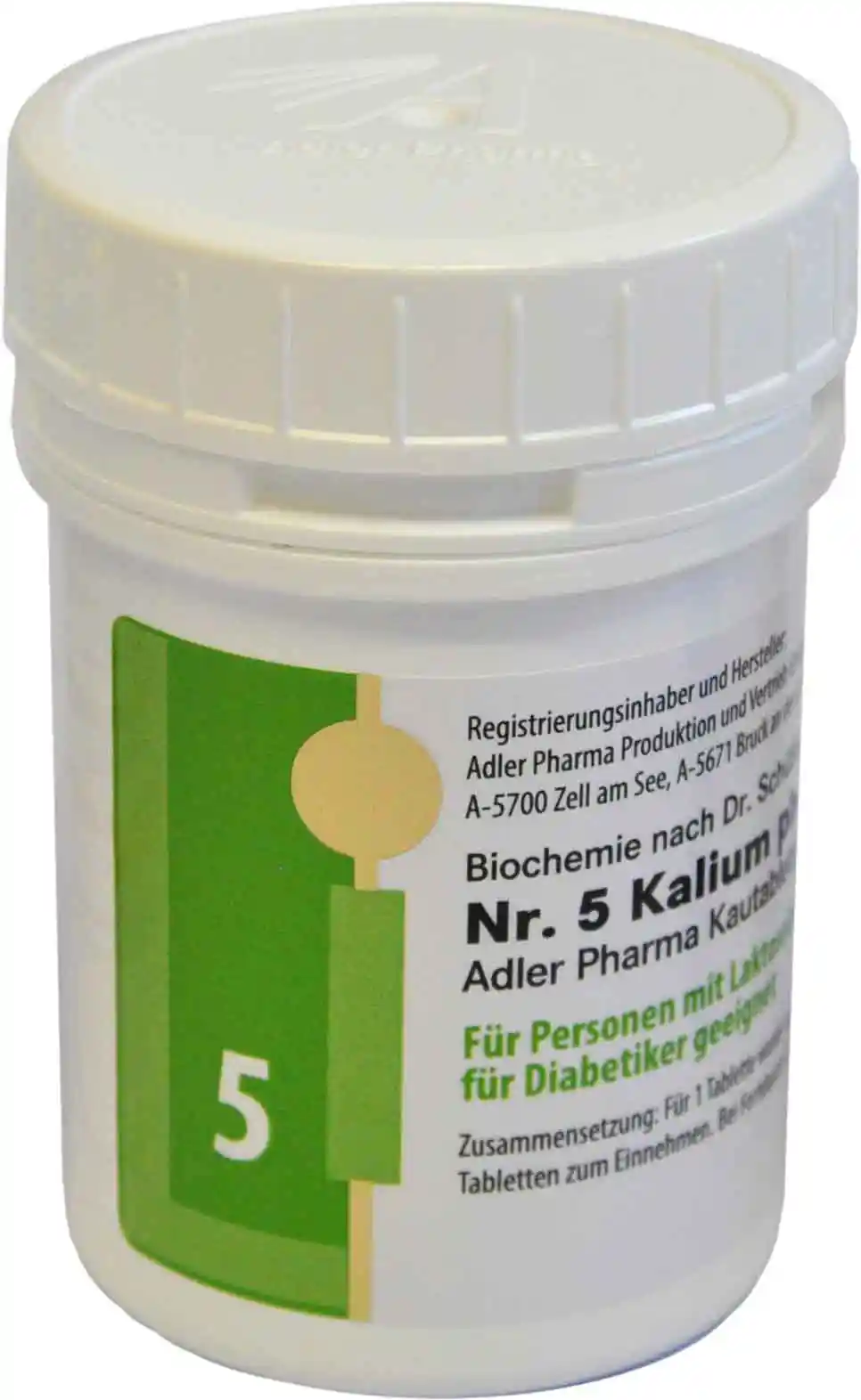 LI_Nr5 Schüßler Salz Nr. 5 Dose Kalium phosphoricum zur Unterstützung des Nervensystems und der Muskulatur