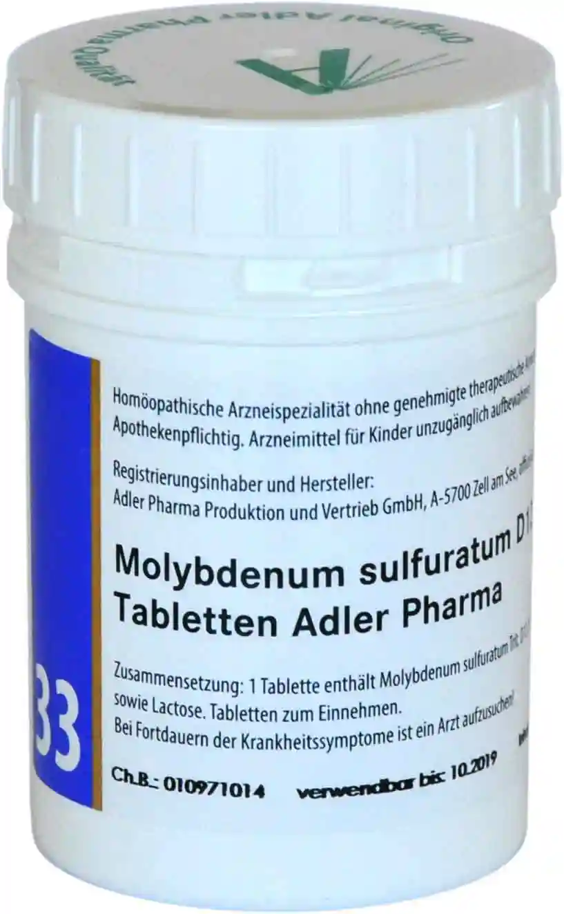 Nr. 33 Molybdenum sulfuratum D12