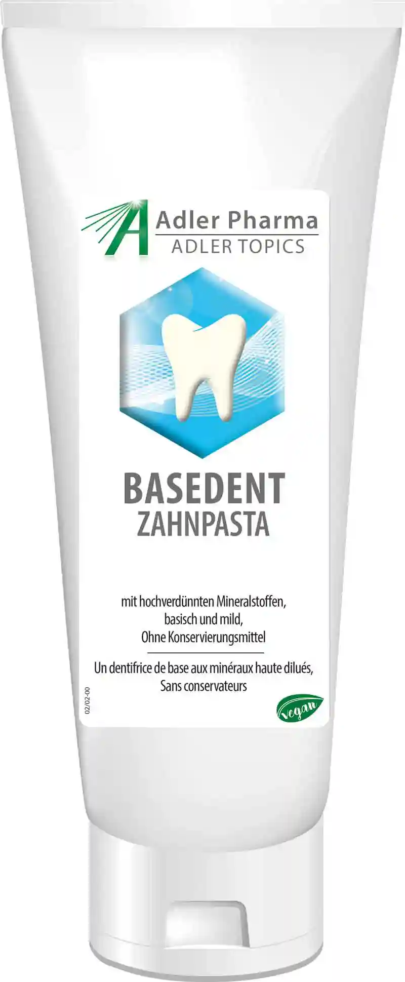 Tube_Basedent_75ml BaseDent Zahnpaste