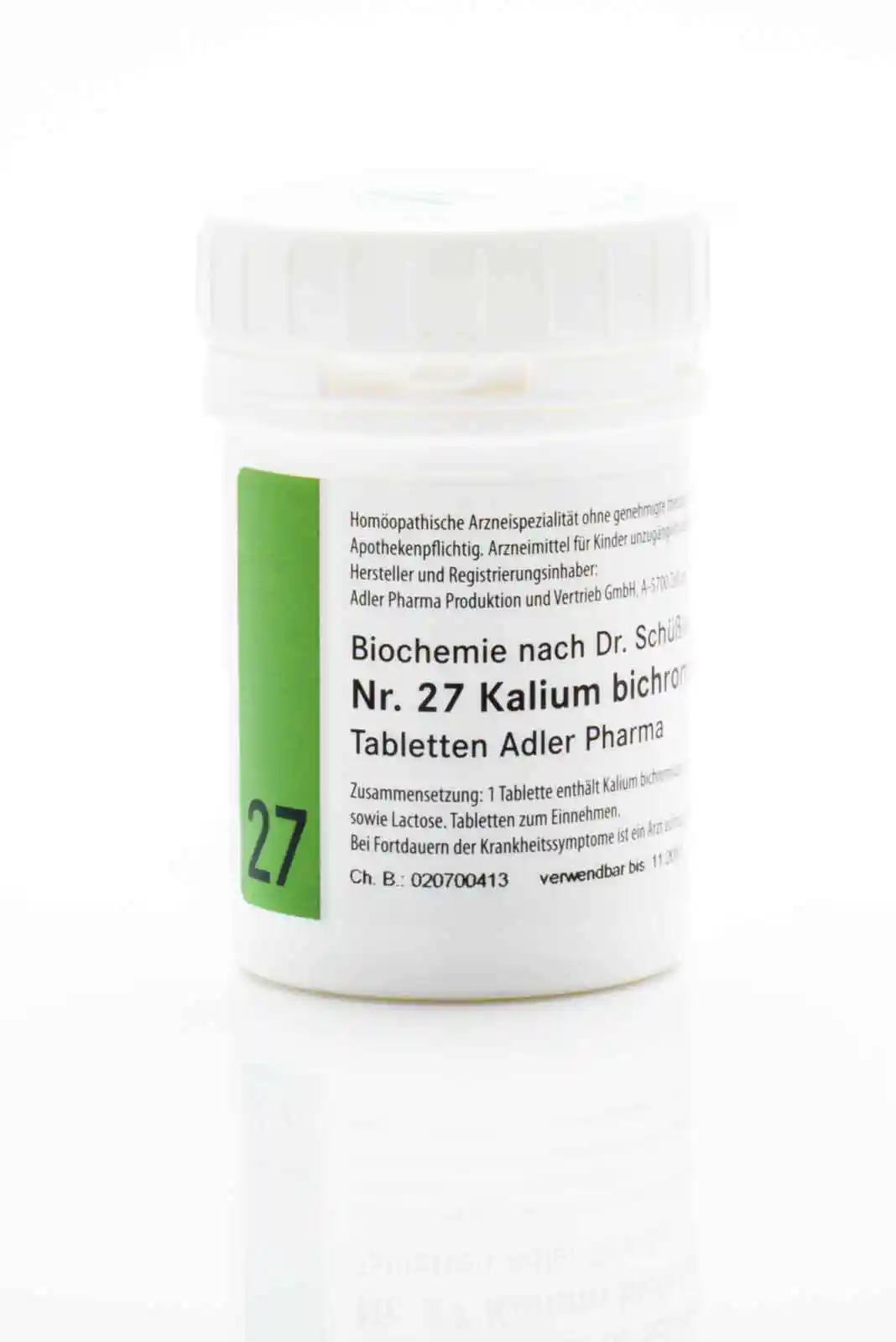 Nr. 27 Kalium bichromicum D12