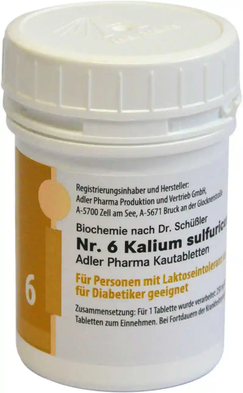 Nr. 6 Kalium sulfuricum D6 - LI