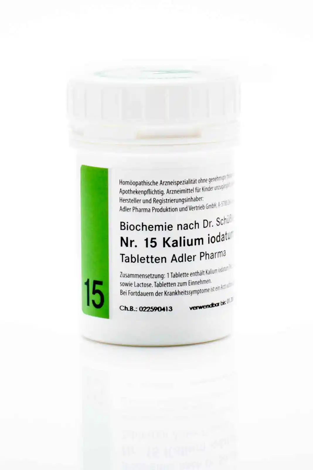 Nr15_Kalium-iodatum-D12_100g_PZN2263235 Schüßler Salz Nr. 15: Kalium jodatum D12