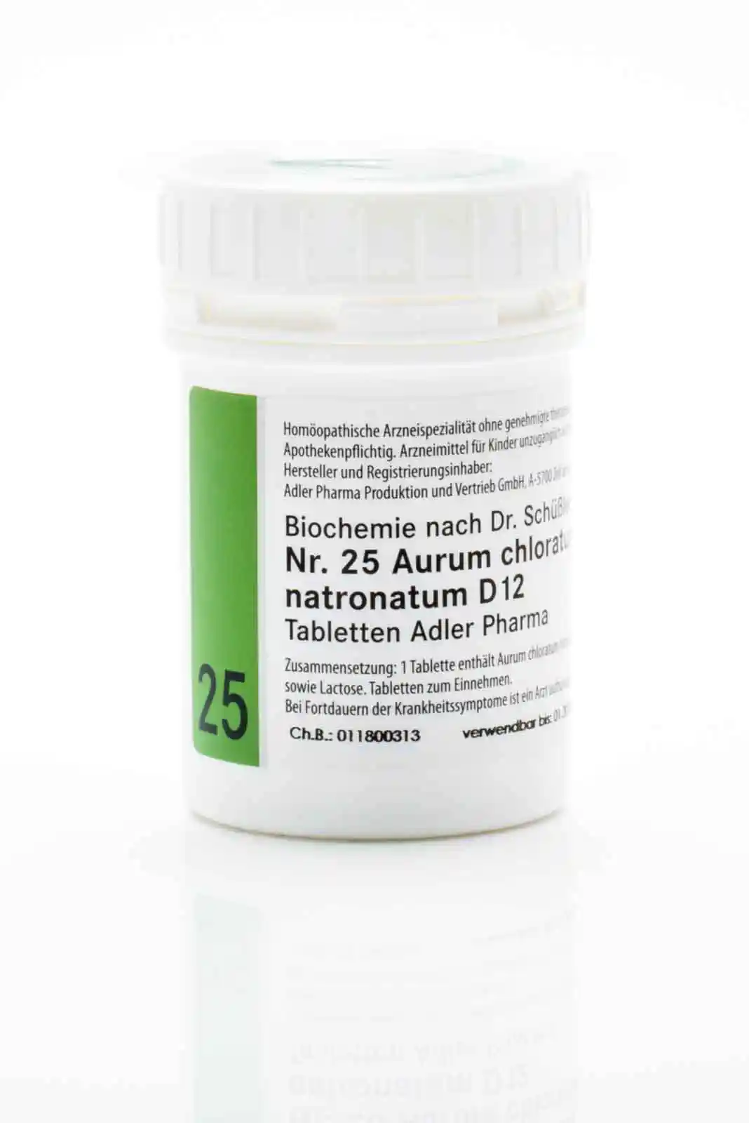 Nr. 25 Aurum chloratum natronatum D12