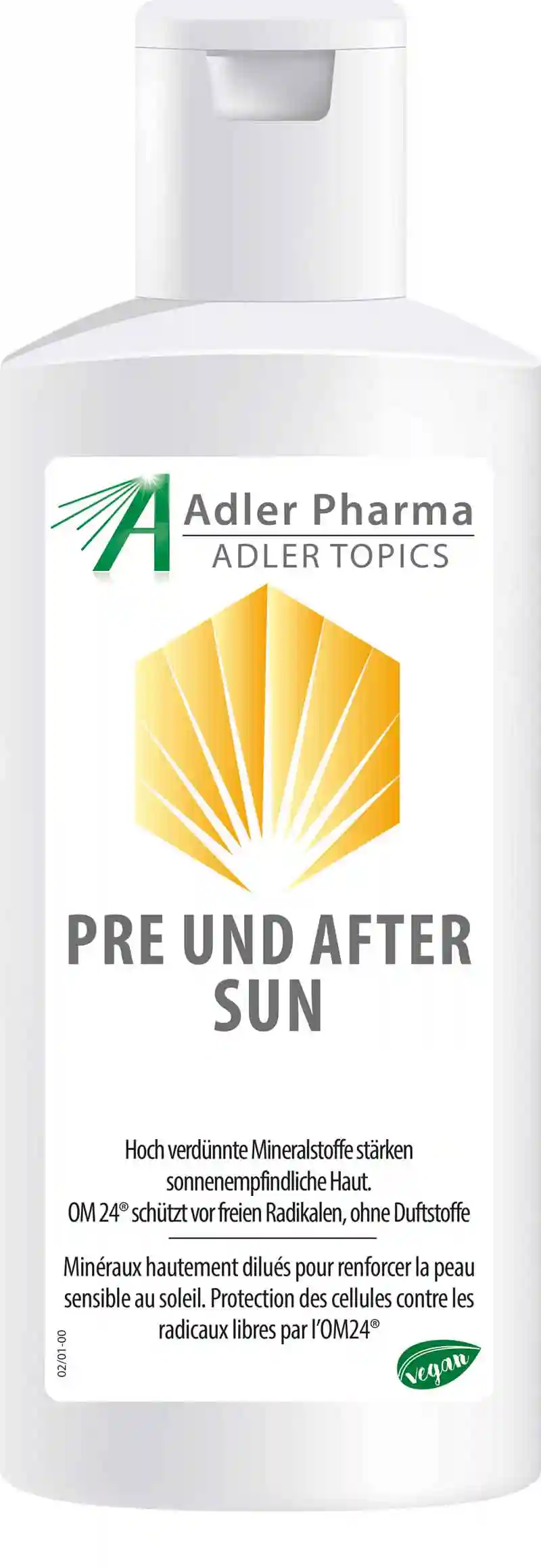 Pre und After Sun mit Aloe Vera und OM24