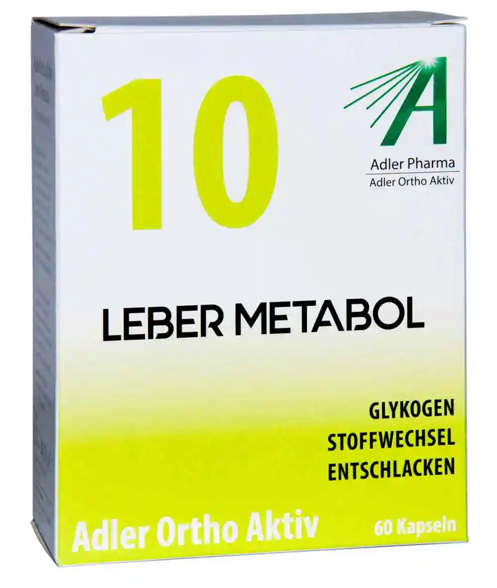Adler Ortho Aktiv Nr. 10 - Leber Metabol